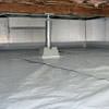 a sealed, encapsulated crawl space with structural repairs present in Mission.