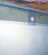 Clear block wall covering product available in Mission for crawl spaces