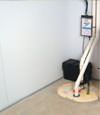 basement wall product and vapor barrier for Langley wet basements