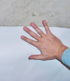 closeup of a plastic basement wall covering on concrete in Harrison Hot Springs
